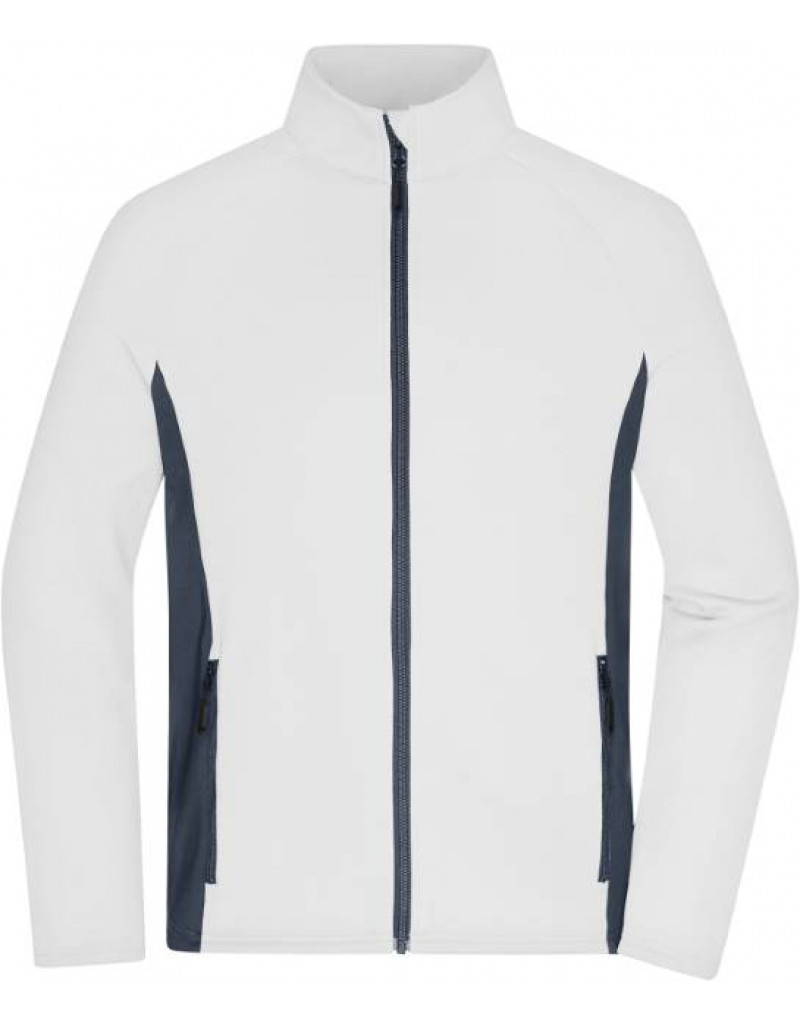 Jachetă elastică din fleece pentru bărbați